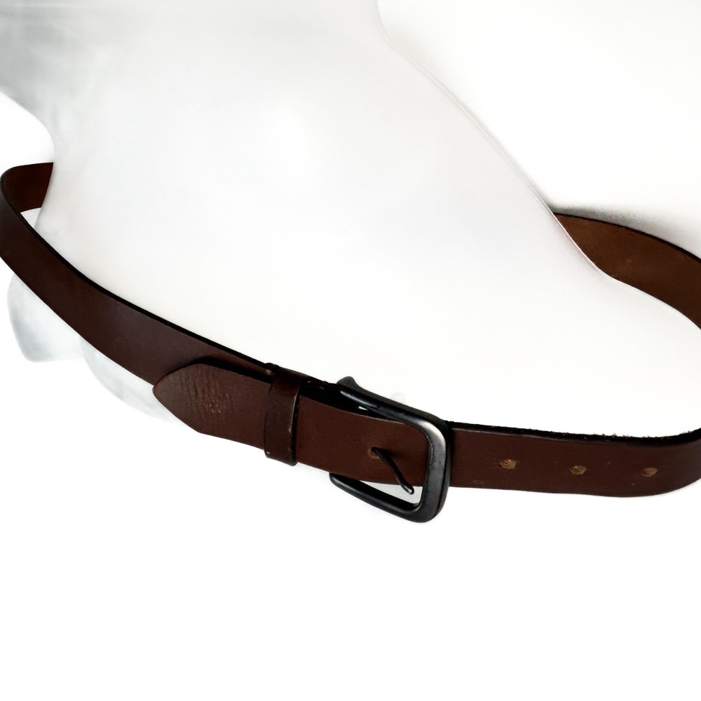 Timberland Brown Leather Belt Men's 42‎